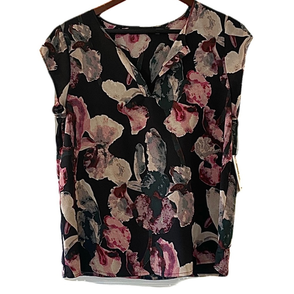 NWT Ivanka Trump Floral Blouse - Picture 6 of 10